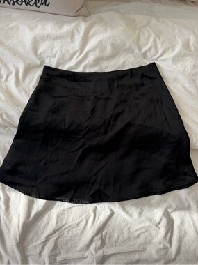 Black Women's A-Line Skirt